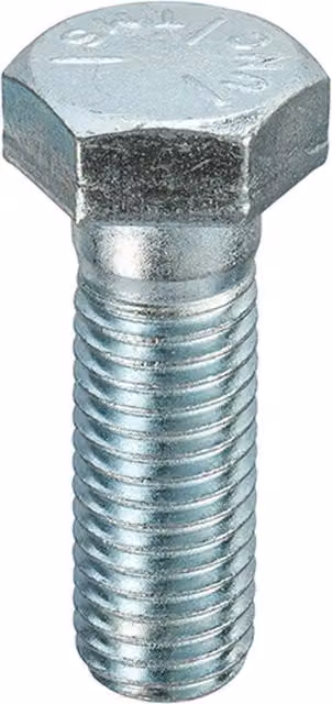 Owlett-Jaton SAE Grade 5 UNC Hexagon Bolts, 1/2-13 UNC x 1.1/2, High Tensile, Grey, Box of 100