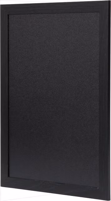 Deflecto Wall Mounted Black Chalkboard, W: 30 cm, H: 30 cm, D: 30 cm