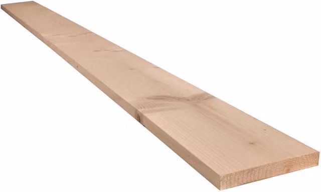 Snowdon Timber Pack of 10 Untreated Smooth Pine PAR Timber, Natural, W: 14 cm, H: 2 cm, L: 1.8 m