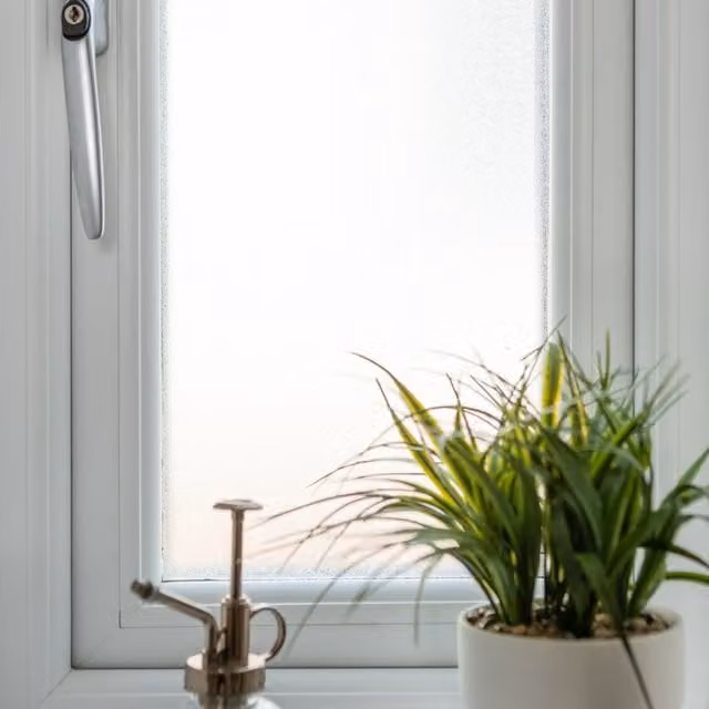 dc fix Milky Static Cling Privacy Window Vinyl Wrap, White, W: 90 cm x L: 1.5 m