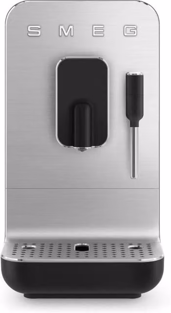 Smeg Bean To Cup Coffee Machine with Steam Wand in Black