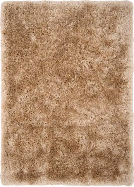 Kukoon Beige Soft Shaggy Fluffy Living Area Rug, W: 160 cm, L: 230 cm
