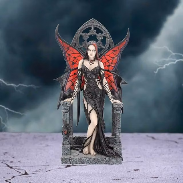 Nemesis Now Aracnafaria Fairy Spider Figurine Ornament, Height: 23 cm