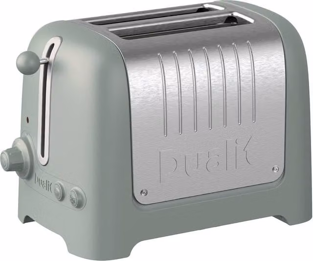 Dualit 2 Slot Lite Metal Toaster in Green